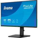 iiyama ProLite XB2491H-B1, Monitor LED Nero (opaco)