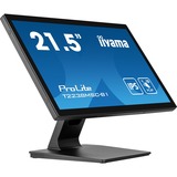 iiyama T2238MSC-B1, Monitor LED Nero (opaco)