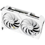ASUS Dual -RX9060XT-16G-WHITE AMD Radeon RX 9060 XT 16 GB GDDR6, Scheda grafica bianco, Radeon RX 9060 XT, 16 GB, GDDR6, PCI Express 5.0, 2 ventola(e)