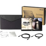 ASUS MB16ACV 39,6 cm (15.6") 1920 x 1080 Pixel Full HD LED Nero Nero, 39,6 cm (15.6"), 1920 x 1080 Pixel, Full HD, LED, Nero