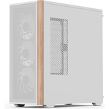 Aerocool D501A Midi Tower Nero, Legno, Chassis Tower bianco/legno, Midi Tower, PC, Nero, Legno, ATX, micro ATX, Mini-ITX, Acrilonitrile butadiene stirene (ABS), SPCC, Legno, Gaming