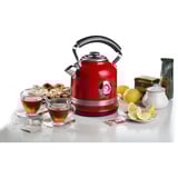 Ariete 2854 Bollitore Elettrico con Autospegnimento - Base Cordless - Filtro Removibile - Termometro - 2000 Watt - 1,7 Litri - Linea Moderna - Rosso rosso, 7 Litri - Linea Moderna - Rosso, 1,7 L, 2000 W, Rosso, Acciaio inox, Indicatore del livello dell'acqua, Arresto di sicurezza contro il surriscaldamento