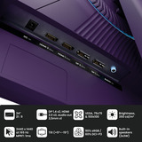 Arozzi AZ-NO-34T2K165, Monitor di gioco viola