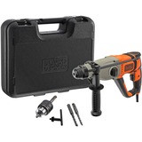 BLACK+DECKER Trapano a percussione Nero/Orange