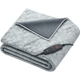Beurer Coperta termica HD 75 Nordic Grey Green Planet, Coperte elettriche grigio