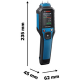 Bosch 0601078100, GMP 2-15, Misuratore di umidità blu/Nero