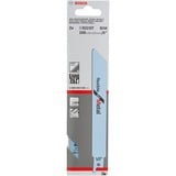 Bosch 2 608 656 038 lama per sega a gattuccio, sega a traforo e sega universale Lama per sega universale Bimetallo 2 pz Lama per sega universale, Di metalli non ferrosi, Acciaio, Bimetallo, Blu, 1,4 mm, 15 cm