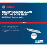 Bosch Expert 2608900567 Lama per seghetto alternativo Diamond 3 pz, Lama per sega Lama per seghetto alternativo, Piastrella morbida, Diamond, Grigio, 8,3 cm, 3 pz