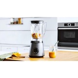 Bosch Serie 4 MMB6141S Frullatore VitaPower Serie | 4 1200 W Argento, Mixer stand argento, Frullatore da tavolo, 1,5 L, Funzione PULSE, Tritaghiaccio, 1 m, 1200 W