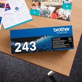 Brother TN-243BK cartuccia toner 1 pz Originale Nero 1000 pagine, Nero, 1 pz