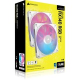 Corsair Corsair iCUE RX140 RGB Dual Kit wh bianco