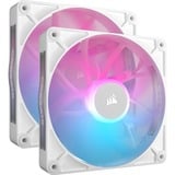 Corsair Corsair iCUE RX140 RGB Dual Kit wh, Ventola bianco