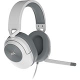 Corsair HS55 SURROUND, Cuffia da gioco bianco/grigio