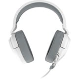 Corsair HS55 SURROUND, Cuffia da gioco bianco/grigio