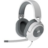 Corsair HS55 SURROUND, Cuffia da gioco bianco/grigio