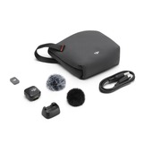 DJI Mic Mini Trasmettitore, Microfono Nero