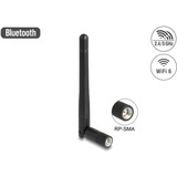DeLOCK Antenna WLAN 802.11 RP-SMA 2 dBi Nero