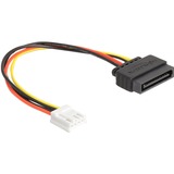 DeLOCK Cavo adattatore di alimentazione SATA 15 pin maschio > 1x Floppy 4 pin femmina 
