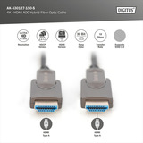 Digitus AK-330127-150-S, Cavo Nero