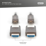 Digitus AK-330127-150-S, Cavo Nero