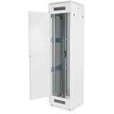 Digitus Armadio di rete Serie Unique - 600 x 600 mm (L x P), IT armadio grigio chiaro, Rack indipendenti, 47U, 800 kg, Grigio