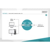 Digitus Cavo di prolunga USB 3.2 Gen 1 attivo, 10 metri Nero