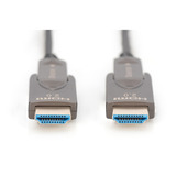 Digitus Cavo ibrido in fibra ottica HDMI / Micro HDMI AOC, UHD 4K Nero
