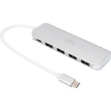 Digitus DA-70242-1, Hub USB argento
