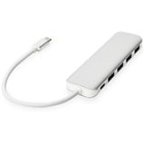 Digitus DA-70242-1, Hub USB argento
