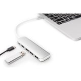 Digitus DA-70242-1, Hub USB argento