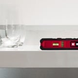 EINHELL Livella laser Nero/Rosso, 5 m, 20 m, Livella lineare/puntiforme, Nero, Rosso, 110 mm, 200 mm