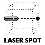 EINHELL Livella laser, Linea laser Nero/Rosso, 5 m, 20 m, Livella lineare/puntiforme, Nero, Rosso, 110 mm, 200 mm