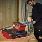 EINHELL Power-X-Change Caricabatterie Power X-Boostcharger 8A Nero/Rosso