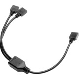 EKWB EK-Loop D-RGB 2-Way Splitter Cable Nero