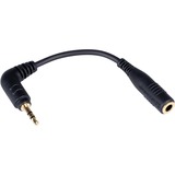 EPOS | Sennheiser 3.5mm / 2.5mm cavo audio 0,4 m Nero, Adattatore Nero, 3.5mm, Maschio, 2.5mm, Femmina, 0,4 m, Nero