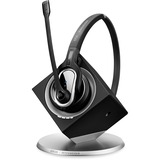 EPOS | Sennheiser | SENNHEISER IMPACT DW Pro 1 ML - EU Auricolare Wireless A Padiglione Ufficio Nero, Argento Nero, Wireless, Ufficio, 150 - 6800 Hz, 65 g, Auricolare, Nero, Argento