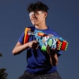 Hasbro Elite 2.0 F2551EU4 arma giocattolo, Pistola NERF Blu-grigio/Orange, Blaster giocattolo, 8 anno/i, 99 anno/i, 714 g