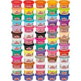 Hasbro F1528 Argilla da modellazione 2,31 kg Multicolore 1 pz, Impastare Argilla da modellazione, Multicolore, Bambino, 65 pz, Ciotola in plastica, 65 colori