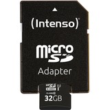 Intenso 32GB microSDHC UHS-I Classe 10 32 GB, MicroSDHC, Classe 10, UHS-I, 90 MB/s, Class 1 (U1)