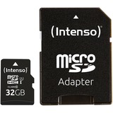 Intenso 32GB microSDHC UHS-I Classe 10, Scheda di memoria 32 GB, MicroSDHC, Classe 10, UHS-I, 90 MB/s, Class 1 (U1)