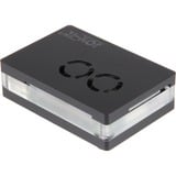 Joy-IT RB-CASEP4+03B per Raspberry Pi 4 B, Housing Nero/trasparente