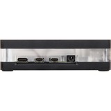 Joy-IT RB-CASEP4+03B per Raspberry Pi 4 B, Housing Nero/trasparente