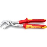 KNIPEX 87 26 250 pinza Pinze a becco di pappagallo rosso/Giallo, Pinze a becco di pappagallo, 5 cm, 4,6 cm, Acciaio al cromo vanadio, Rosso/giallo, 25 cm