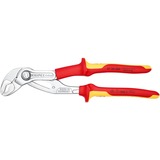 KNIPEX 87 26 250 pinza Pinze a becco di pappagallo, Tubi, pinza regolabile rosso/Giallo, Pinze a becco di pappagallo, 5 cm, 4,6 cm, Acciaio al cromo vanadio, Rosso/giallo, 25 cm