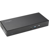 Kensington Docking station doppio 4K USB-C e USB-A SD4781P EQ Nero, Cablato, USB 3.2 Gen 2 (3.1 Gen 2) Type-C, 100 W, 3,5 mm, 10,100,1000 Mbit/s, Nero