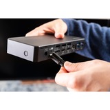 Kensington Docking station doppio 4K USB-C e USB-A SD4781P EQ Nero, Cablato, USB 3.2 Gen 2 (3.1 Gen 2) Type-C, 100 W, 3,5 mm, 10,100,1000 Mbit/s, Nero