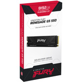 Kingston 8T FURY RENEGADE G5 M.2 2280 NVMe SSD, Disco a stato solido Nero, 8 TB, M.2, 14800 MB/s