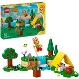 LEGO Animal Crossing 77047 Bonny in Campeggio, Giochi Creativi per Bambini 6+ con Coniglietto Giocattolo e Tenda da Costruire, Giochi di costruzione Giochi Creativi per Bambini 6+ con Coniglietto Giocattolo e Tenda da Costruire, Set da costruzione, 6 anno/i, Plastica, 164 pz, 336 g