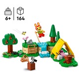 LEGO Animal Crossing 77047 Bonny in Campeggio, Giochi Creativi per Bambini 6+ con Coniglietto Giocattolo e Tenda da Costruire, Giochi di costruzione Giochi Creativi per Bambini 6+ con Coniglietto Giocattolo e Tenda da Costruire, Set da costruzione, 6 anno/i, Plastica, 164 pz, 336 g