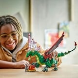 LEGO Creator 3 in 1 31161 Drago Medievale Giocattolo, Si Trasforma in Serpente o Fenice, Animali da Costruire per Bambini 9+, Giochi di costruzione Si Trasforma in Serpente o Fenice, Animali da Costruire per Bambini 9+, Set da costruzione, 9 anno/i, Plastica, 715 pz, 944 g